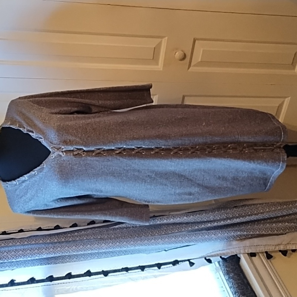 Silver Sweater Dress